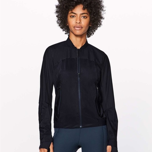 lululemon athletica Jackets & Blazers - lululemon athletica on run Black Utility Jacket